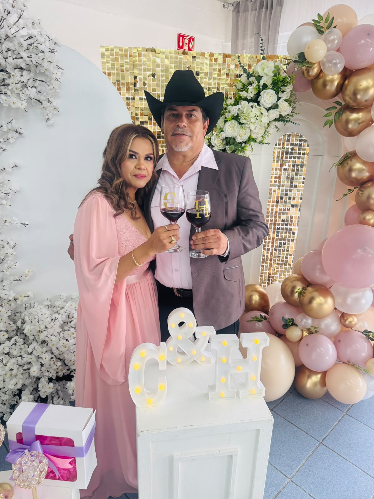 Fotografía de la pareja